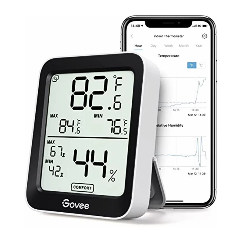 Govee Bluetooth Thermo-Hygrometer w/ Screen - أكسسوارات